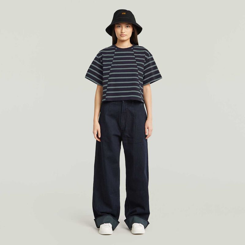 G-Star A-Line Stripe Boxy T-Shirt image number 3